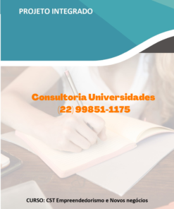 Projeto integrado - Empreendedorismo e Novos negócios